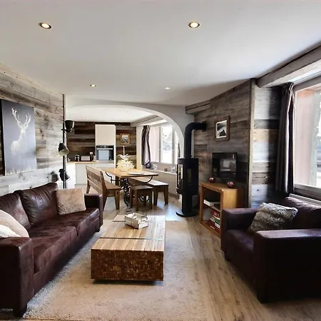 Le Bouquetin 8 Person 50m From Slopes In The Heart Of The Village *